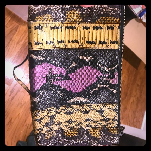 Coach Handbags - Coach crossbody Snake Skin.